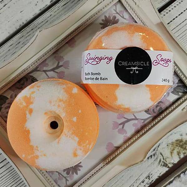 Creamsicle Bath Bomb: Refreshing and Sweet Bath Bomb Experience