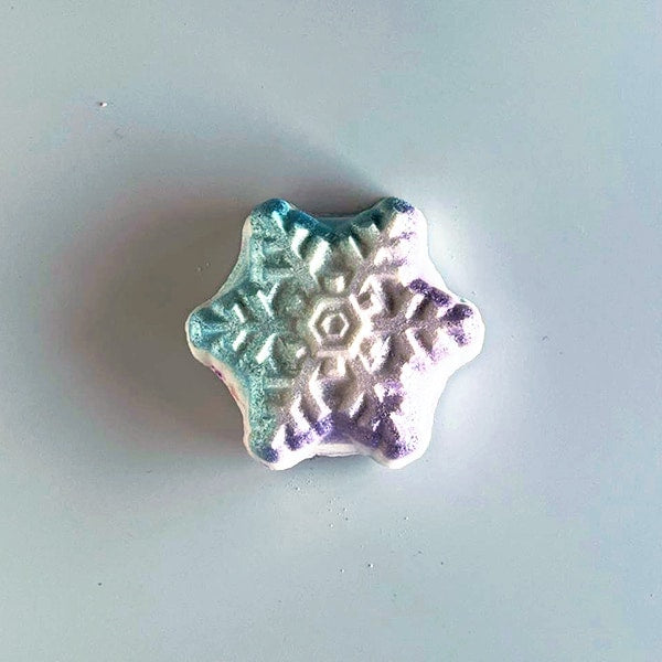 Bath Bomb Snowflake