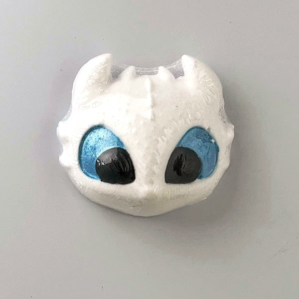 Bath Bomb - White Night Fury Dragon