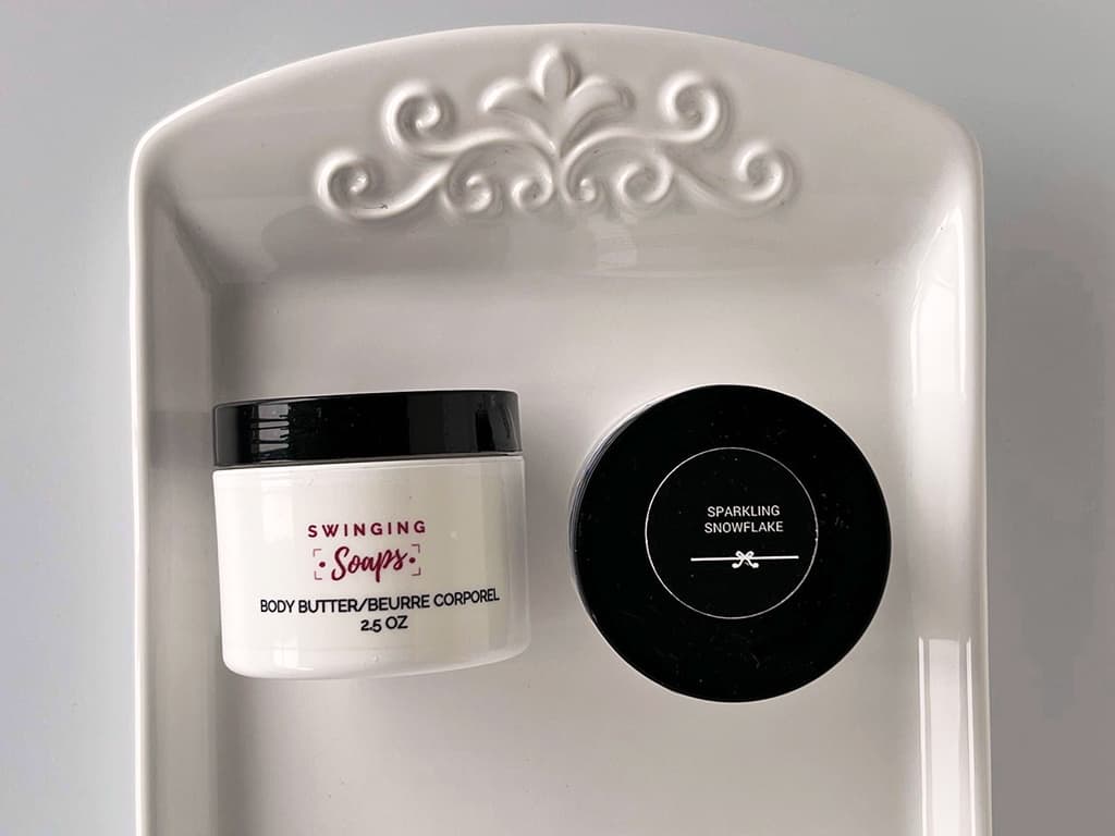 Body Butter Cream - Sparkling Snowflake Scent