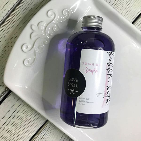 Bubble Bath - Love Spell Scent - 9 oz.