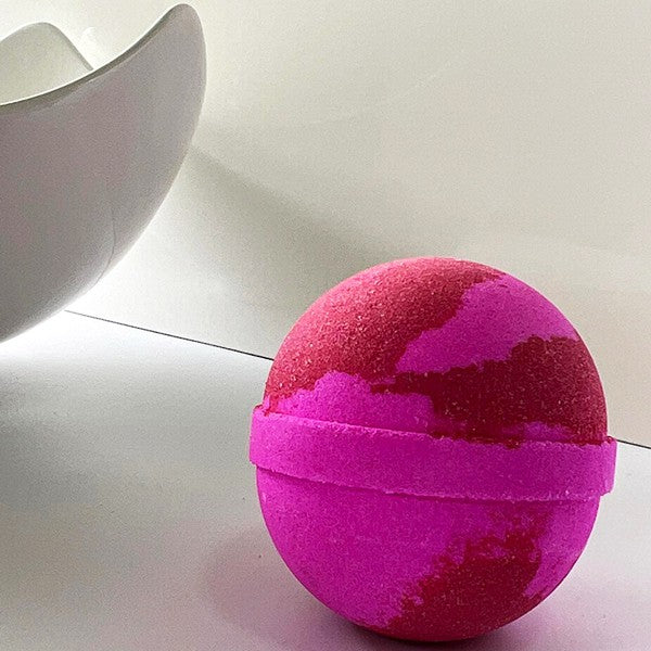 Bite Me Bath Bomb - Cherry-licious bath bomb bliss for an extraordinary bathing experience!