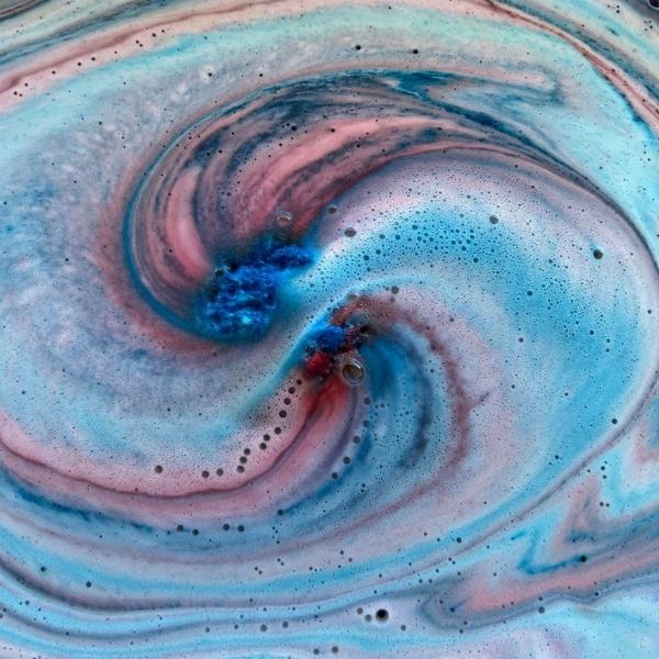 Vibrant Bath Bomb Art - Colorful Swirls and Fizz | Relaxing Bath Experience