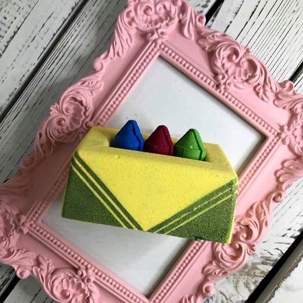 Crayon Box Shaped Bath Bomb 