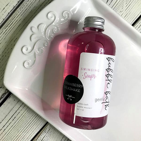 Large Bubble Bath - Strawberry Milkshake Scent