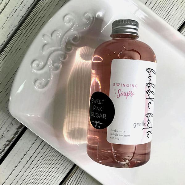 Large Bubble Bath - Sweet Pink Sugar Scent
