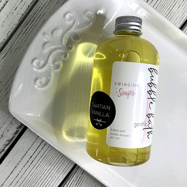 Large Bubble Bath - Tahitian Vanilla Scent