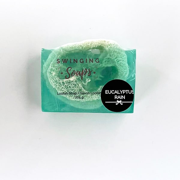 Loofah Bar Soap - Eucalyptus Mint