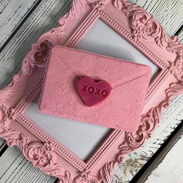Love Letter Shaped Bath Bomb 