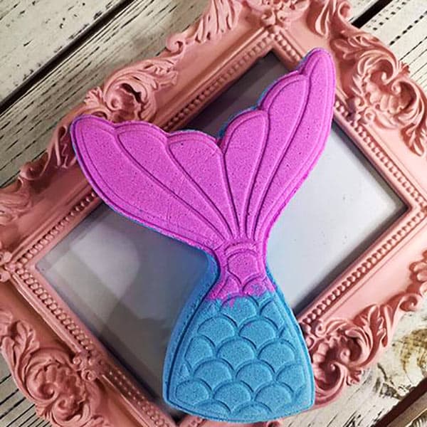 Bath Bomb - Mermaid Tail Shaped